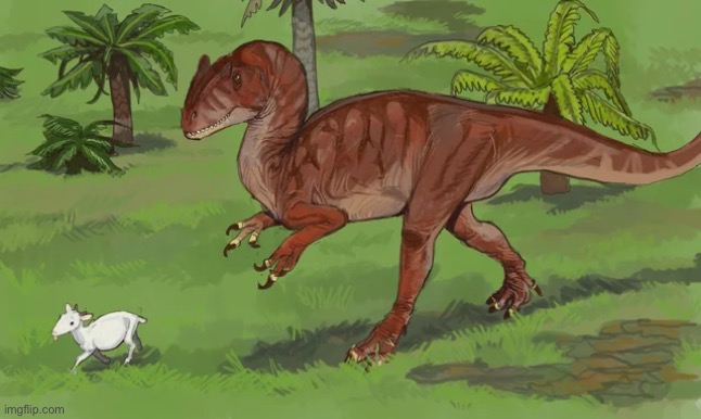 “Game is game.” | image tagged in blue archive,cute,funny,dinosaurs,art by mossa | made w/ Imgflip meme maker