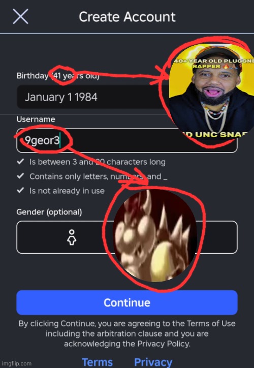 dibs, the 9geor3 username is mine now | made w/ Imgflip meme maker