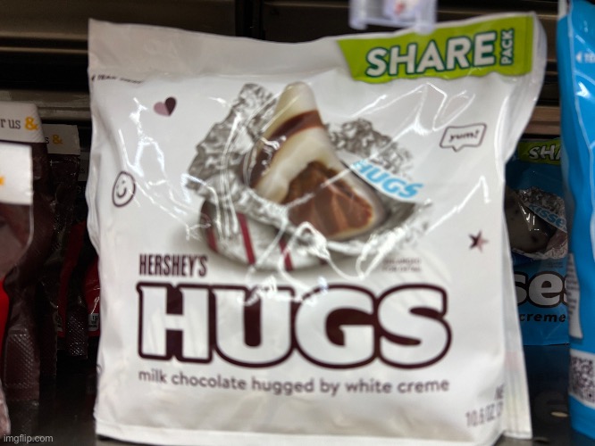 HUGS. (I found this at price chopper I did not edit) | image tagged in weird,funny | made w/ Imgflip meme maker