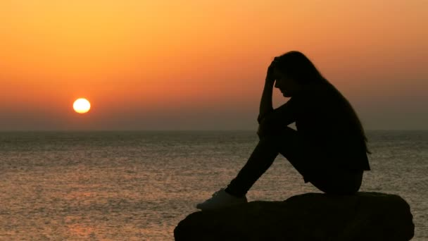 sad woman on beach Blank Meme Template