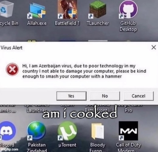 am i cooked | made w/ Imgflip meme maker