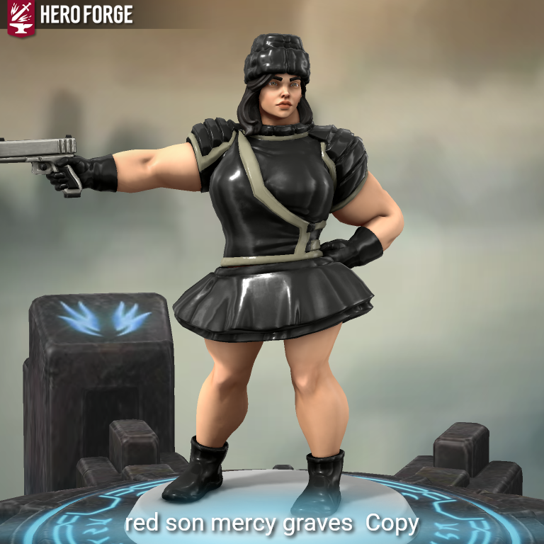 red son mercy graves Blank Meme Template