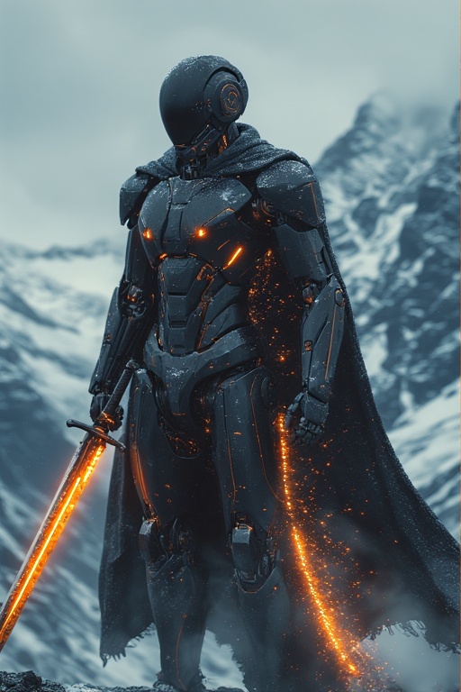 Menacing Warrior Blank Meme Template