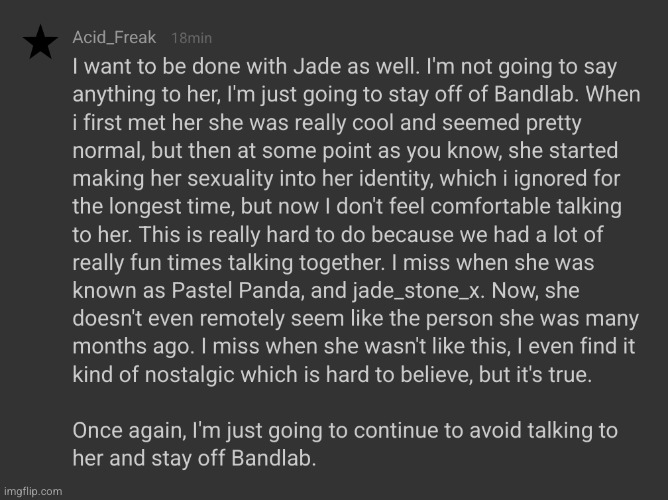 another person Jade has infected | image tagged in jade,news | made w/ Imgflip meme maker