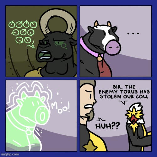 image tagged in stars,torus,bull,cow,abduction,moo | made w/ Imgflip meme maker
