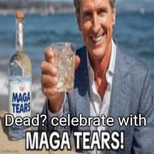 Dead? celebrate with | made w/ Imgflip meme maker