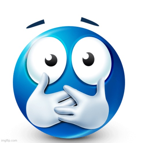 Shocked Blue emoji | image tagged in shocked blue emoji | made w/ Imgflip meme maker