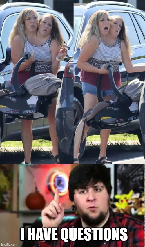 Siamese Mommy | I HAVE QUESTIONS | image tagged in jontron i have several questions | made w/ Imgflip meme maker