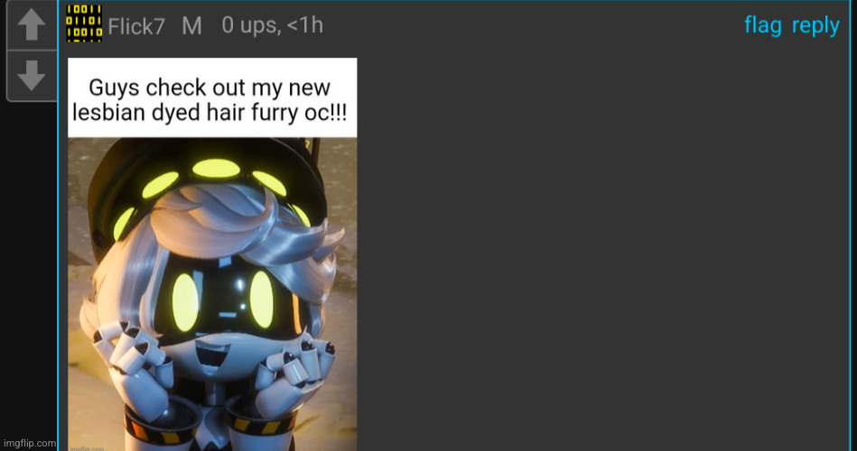 average (every) oc | image tagged in oc,lesbian,furry,murder drones,so true,stupid people | made w/ Imgflip meme maker