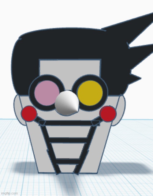 had to give him a little curvature for him mouth (made it smaller) | made w/ Imgflip meme maker