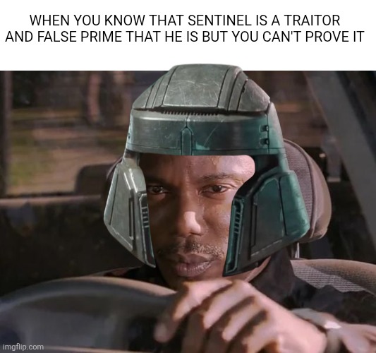 Transformers One Meme 3 | WHEN YOU KNOW THAT SENTINEL IS A TRAITOR AND FALSE PRIME THAT HE IS BUT YOU CAN'T PROVE IT | image tagged in memes,funny,megatron,sentinel prime,transformers one,transformers | made w/ Imgflip meme maker