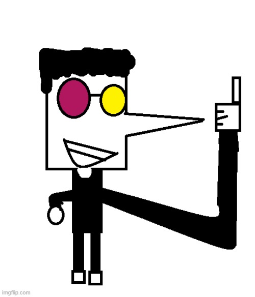 spamton fan art (done on ms paint) | made w/ Imgflip meme maker