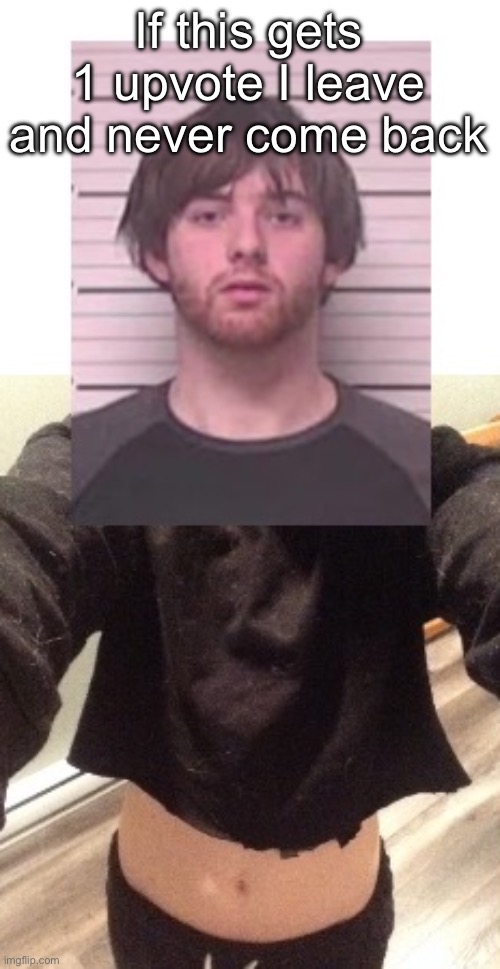 And the stars align | If this gets 1 upvote I leave and never come back | image tagged in and the stars align | made w/ Imgflip meme maker