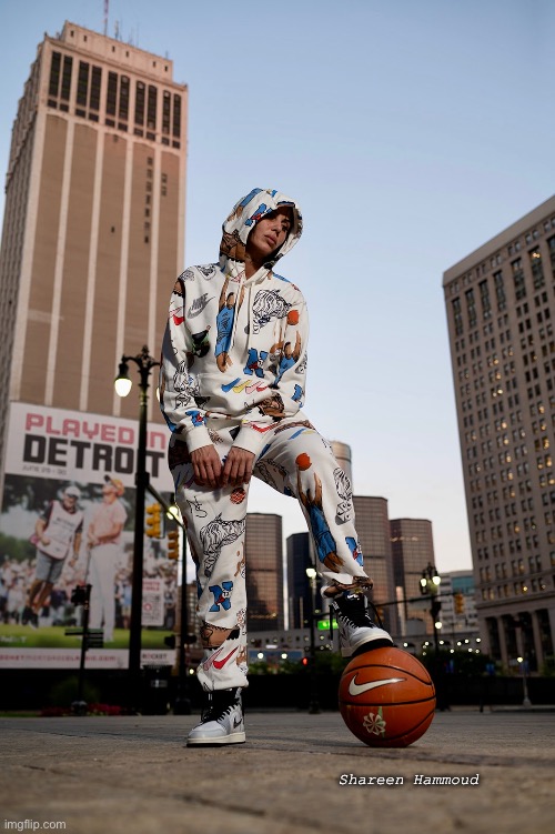 For love of the Game | Shareen Hammoud | image tagged in basketball,shareenhammoud,sports,nikesports,downtowndetroit | made w/ Imgflip meme maker