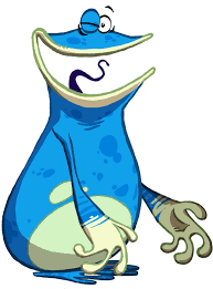 Winking Globox Blank Meme Template