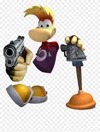 Rayman with Gun (V2) Blank Meme Template