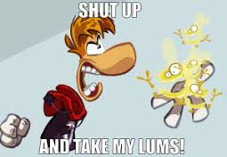 Shut up and take my lums! Blank Meme Template