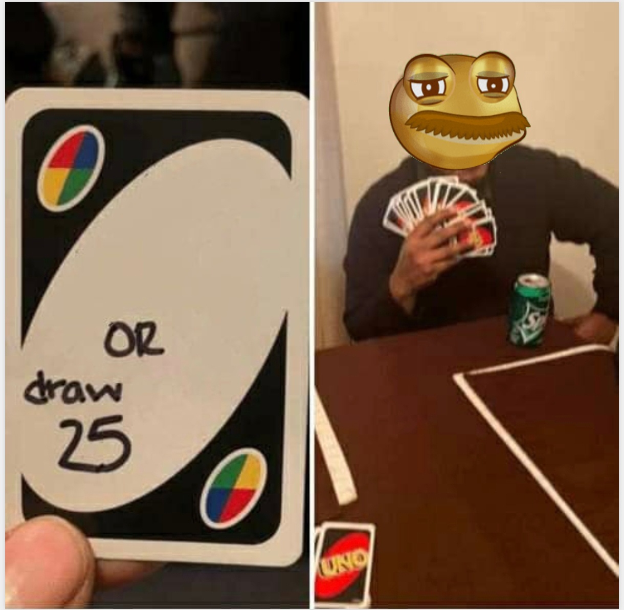 Draw 25 as a Golden Frog Blank Meme Template
