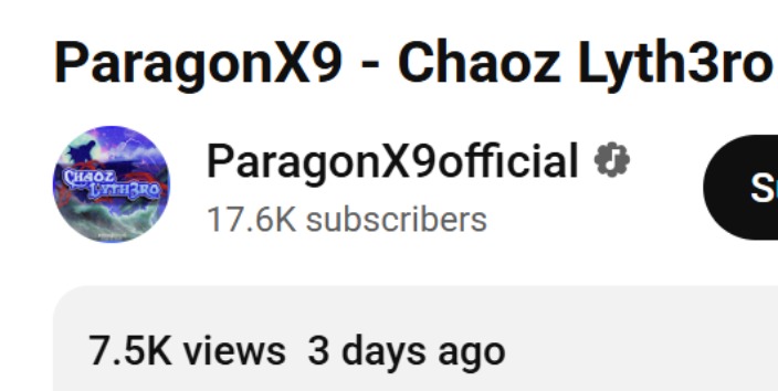 NEW PARAGONX9 SONG | made w/ Imgflip meme maker