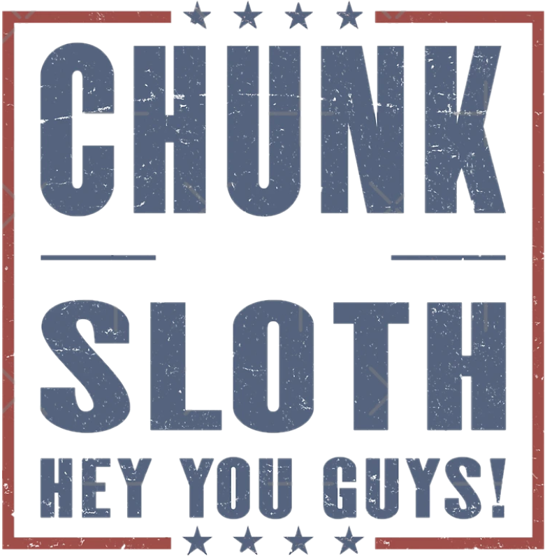 Chunk Sloth Blank Meme Template