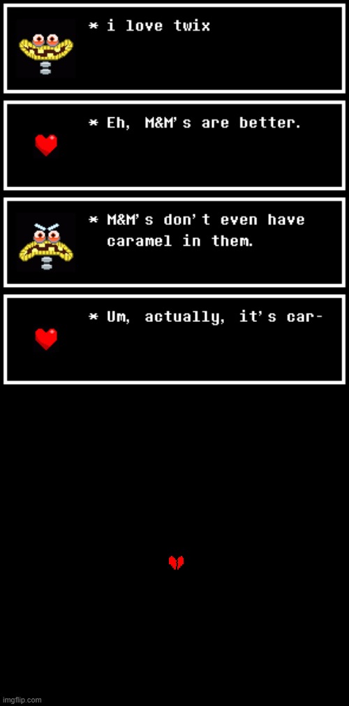 e (Undertale #132) | made w/ Imgflip meme maker