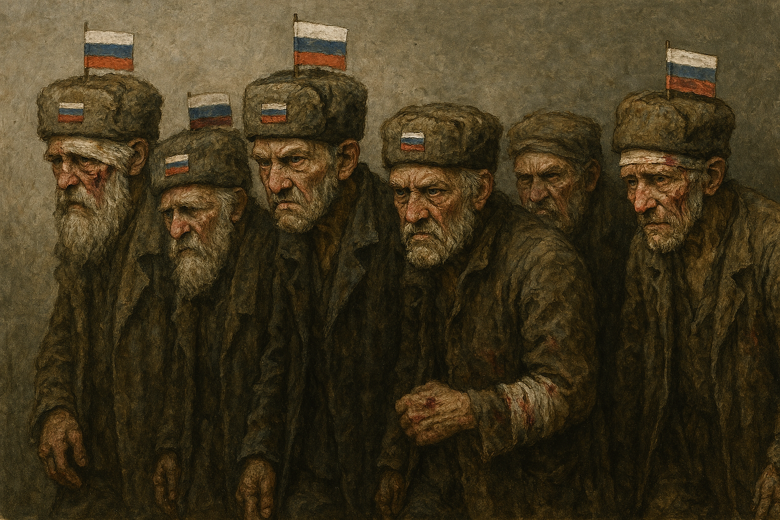 old Russian men Blank Meme Template