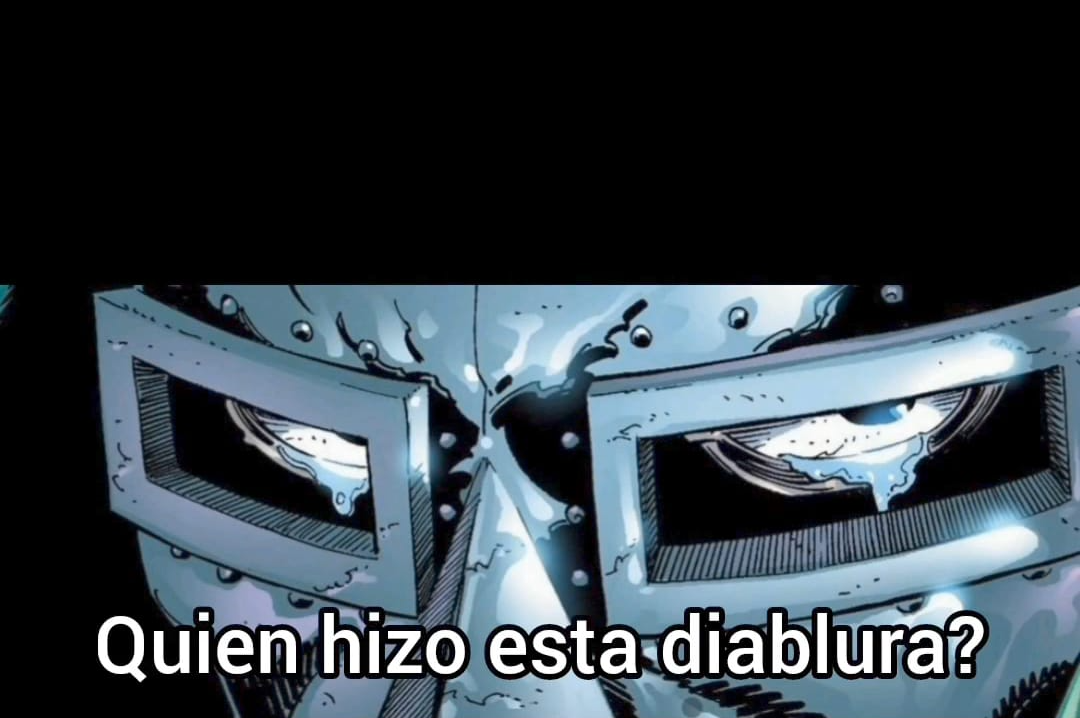 DR Doom Blank Meme Template