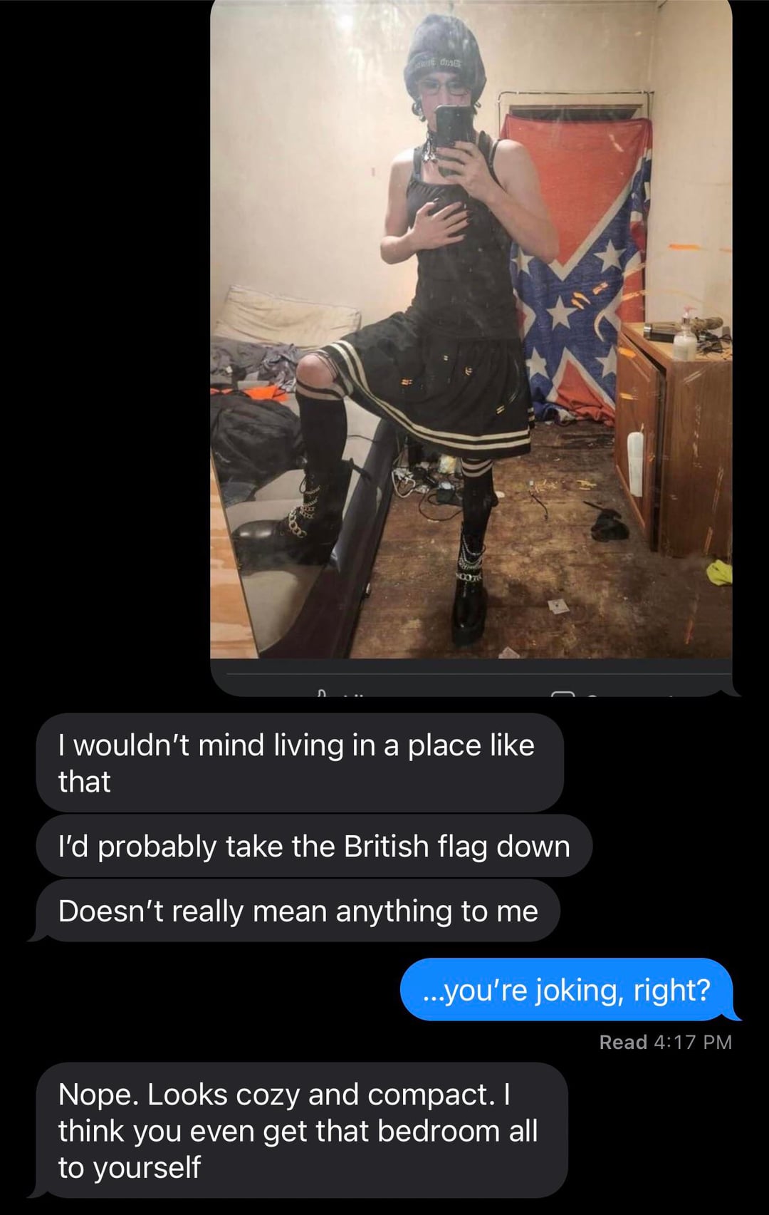 Confederate femboy Blank Meme Template