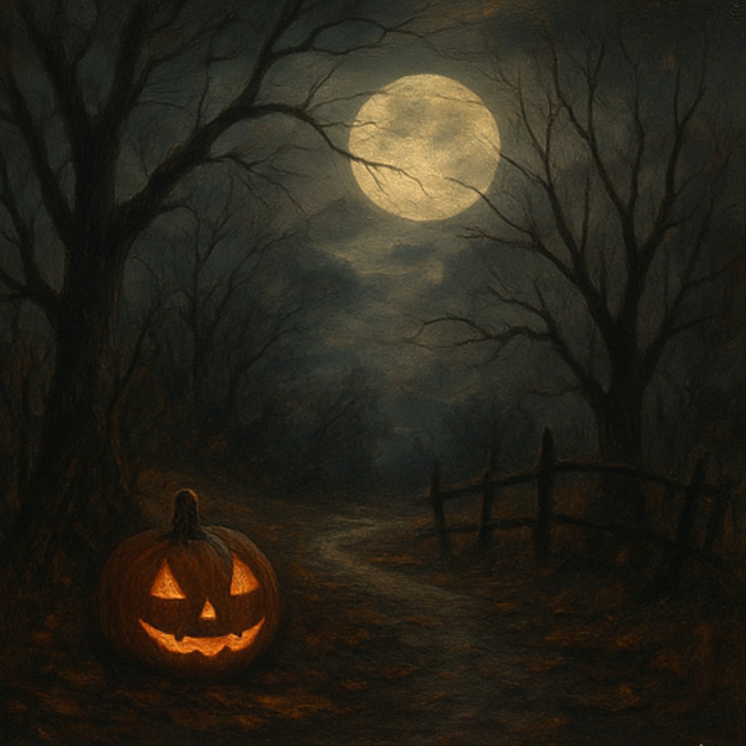 Pumpkin Spice Moon Blank Meme Template