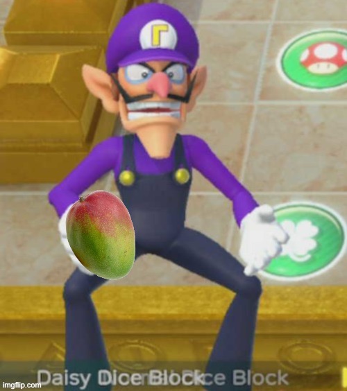 Waluigi Holding Something | image tagged in waluigi holding something | made w/ Imgflip meme maker
