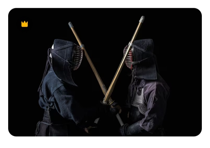 Kendo practice Blank Meme Template