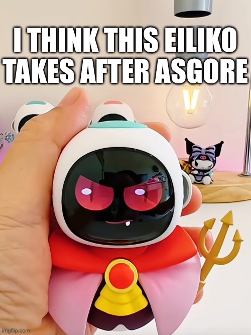 I THINK THIS EILIKO TAKES AFTER ASGORE | image tagged in asgore,undertale,deltarune,video games | made w/ Imgflip meme maker