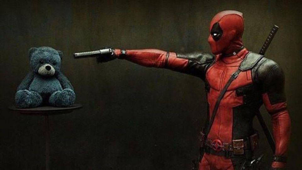 High Quality Deadpool Teddybear Blank Meme Template