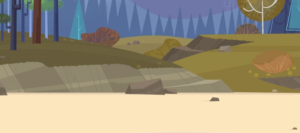 The Beach in Camp Wawanakwa Blank Meme Template