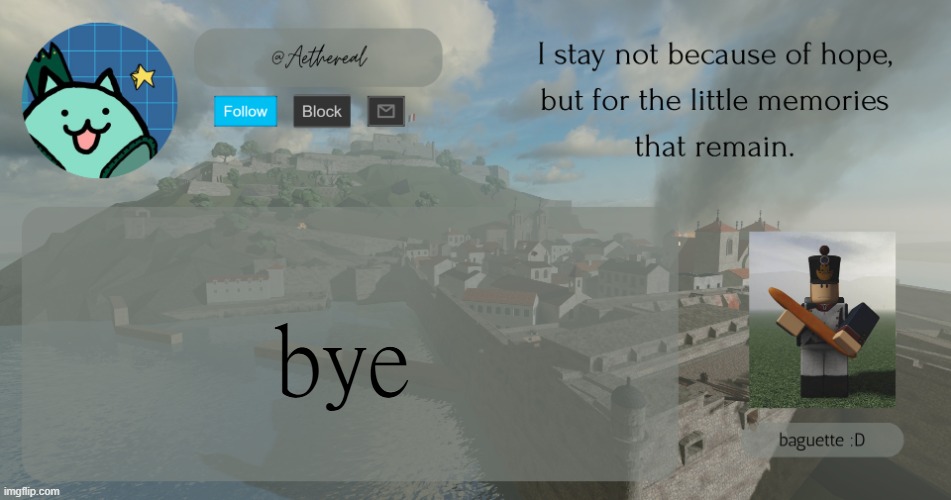 hello | bye | image tagged in hello | made w/ Imgflip meme maker