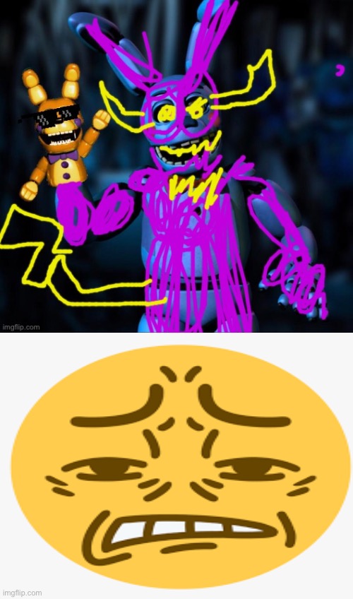 what is this supposed to be and who designed it because what the fuck | made w/ Imgflip meme maker