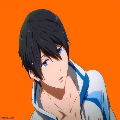 Haru icon | image tagged in anime,icons,haru,free swim club,anime boys | made w/ Imgflip meme maker