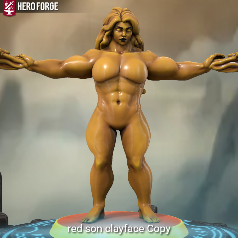 red son clayface Blank Meme Template