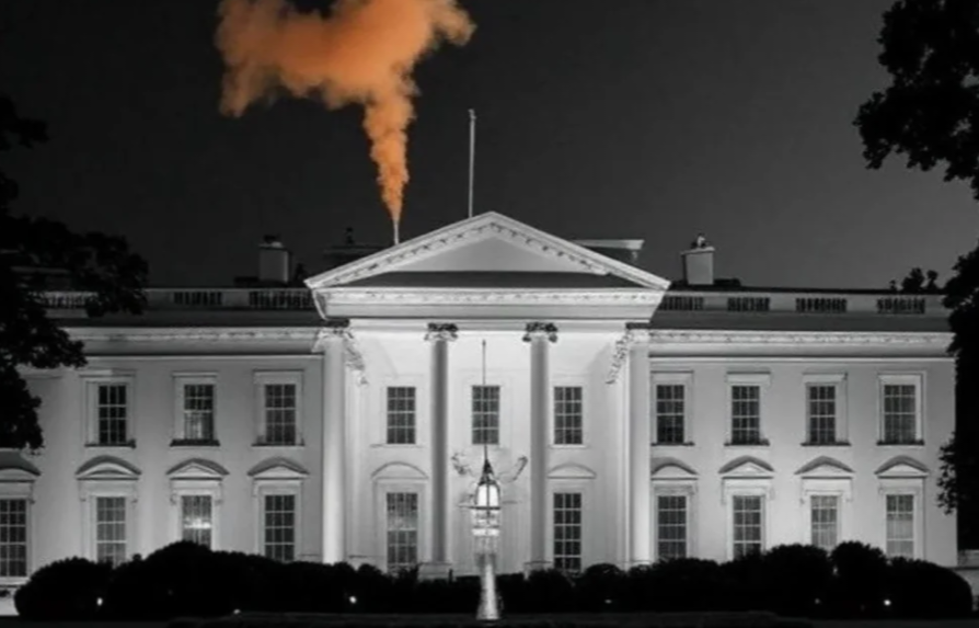Red Smoke Blank Meme Template