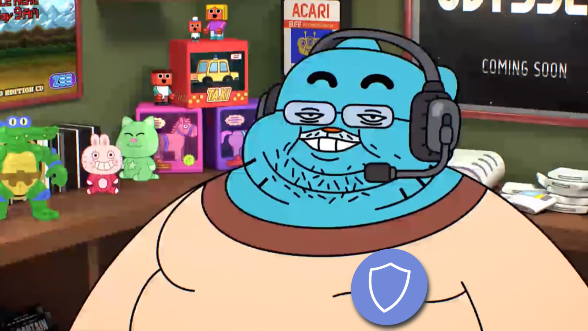 discord mod gumball Blank Meme Template