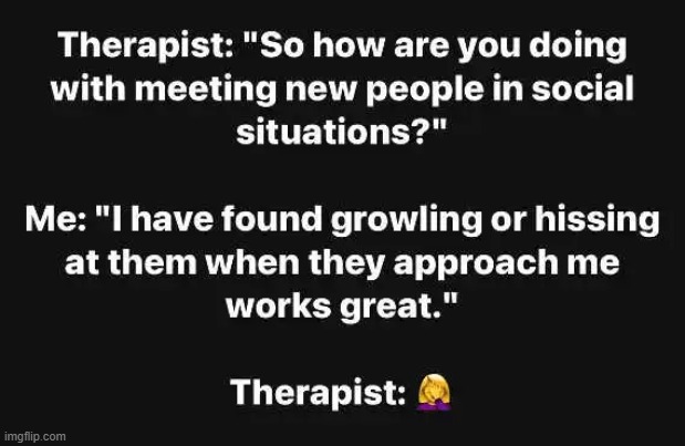 Whatever works... | image tagged in i see what you did there,therapist,people,different,strokes,different folks | made w/ Imgflip meme maker