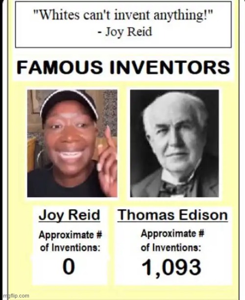 Joyless Reid is a RACIST & a Liar | image tagged in race card,haters gonna hate,white people,joy,horrible,thomas edison | made w/ Imgflip meme maker