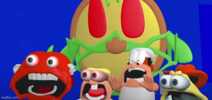 Big Bell Tomato pizza tower s*** Blank Meme Template