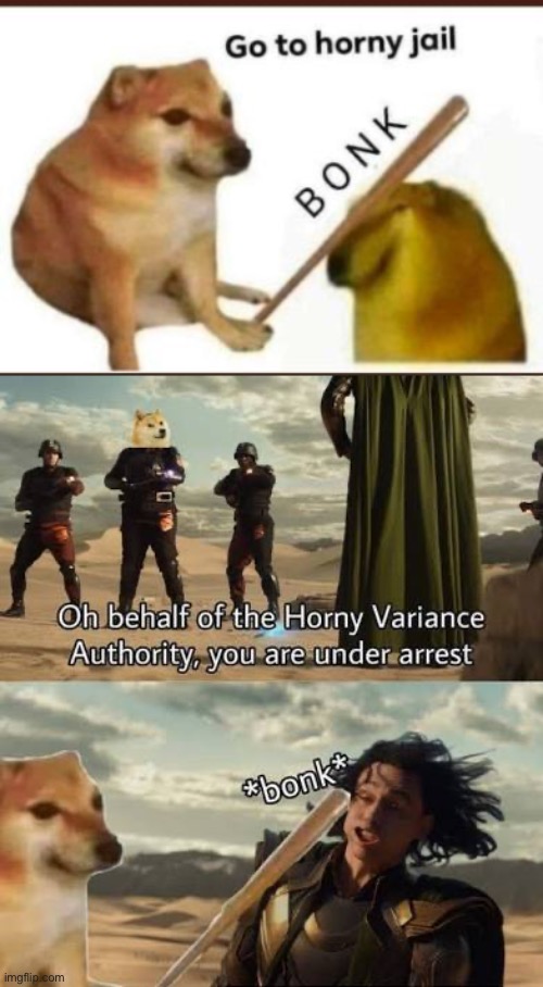 image tagged in go to horny jail,horny variance society | made w/ Imgflip meme maker