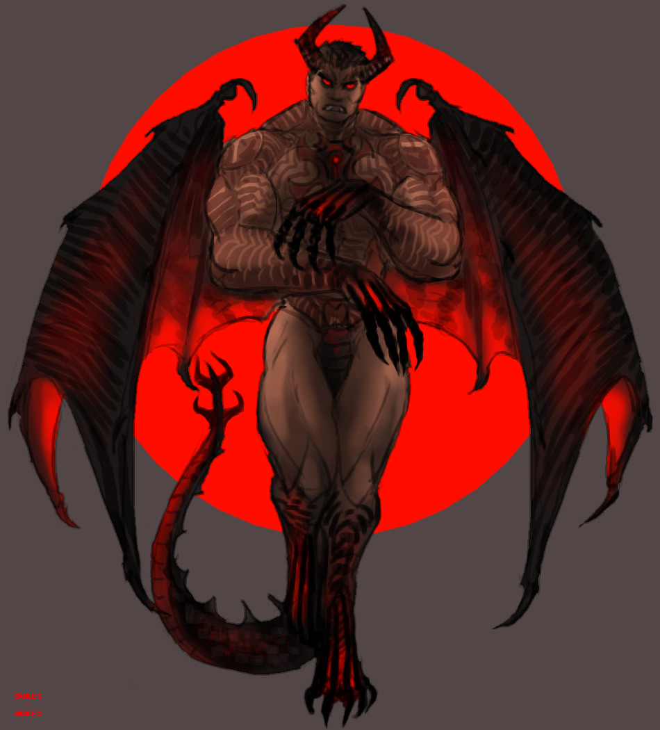 A very dragony Dark Lord Blank Meme Template