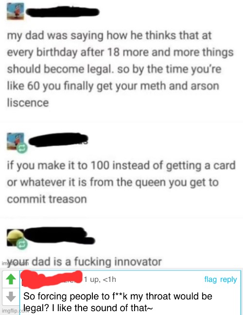 Darker still | image tagged in cursed,dark,comments | made w/ Imgflip meme maker