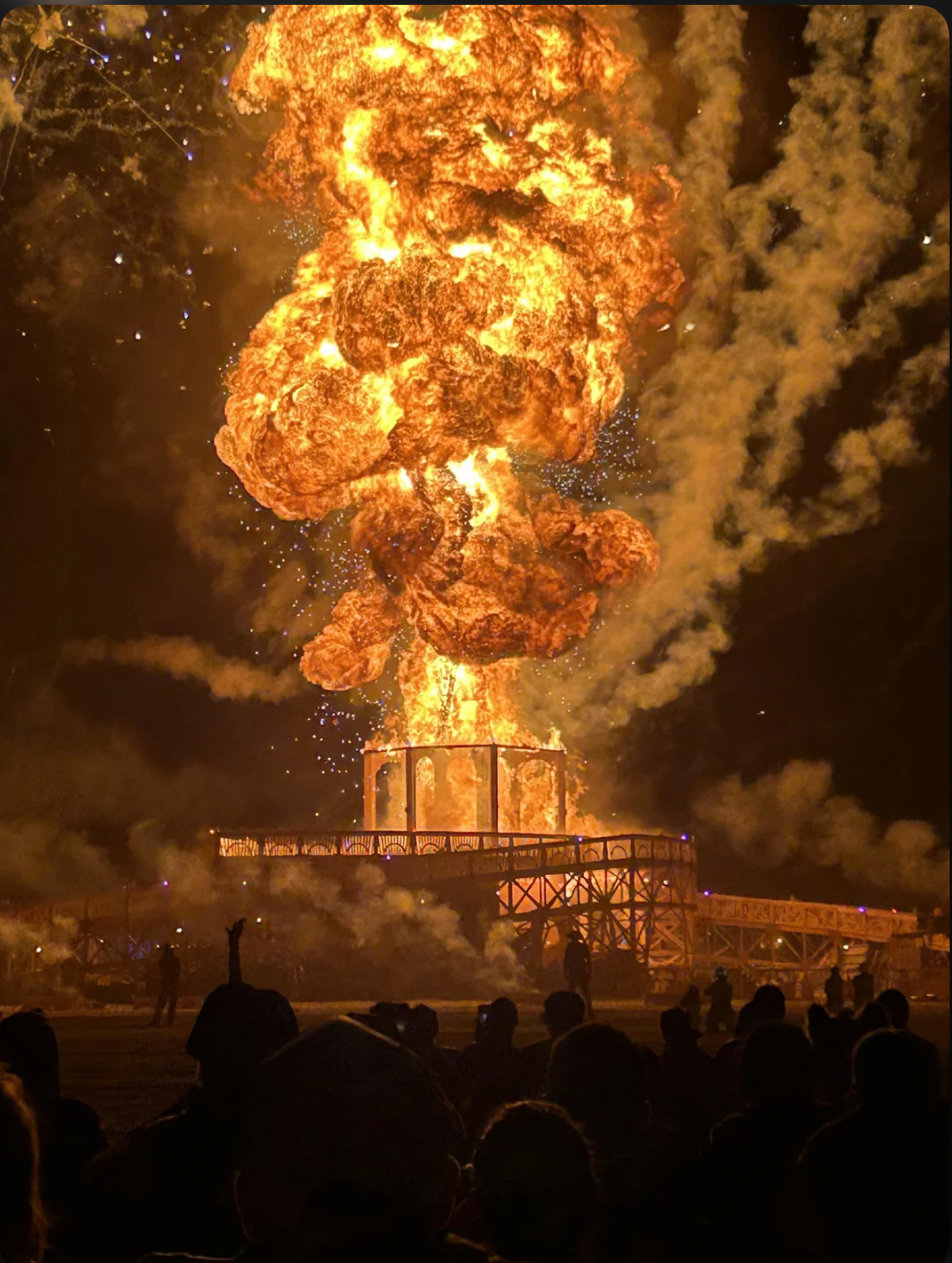 Burning Man Blank Meme Template