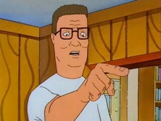 High Quality Hank Hill You Two Take Turns wo/subtitle Blank Meme Template