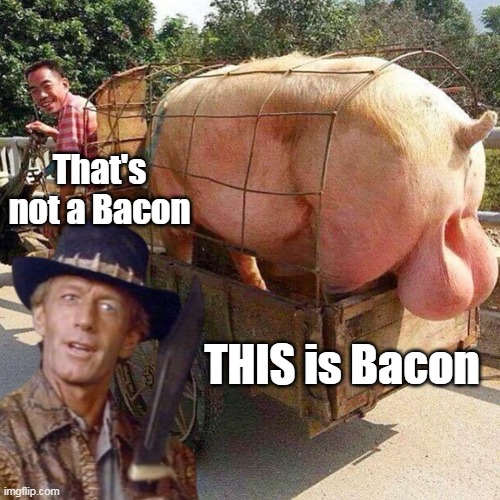 THIS is Bacon That's not a Bacon | made w/ Imgflip meme maker