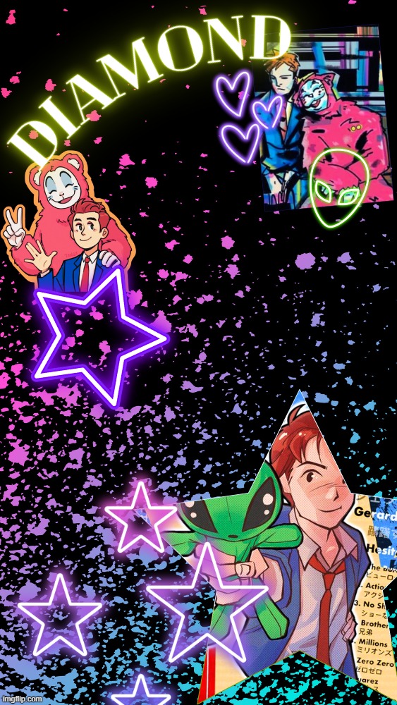 Diamond's Hesitant Alien temp ! ! (TYSM DISCO!!!) Blank Meme Template